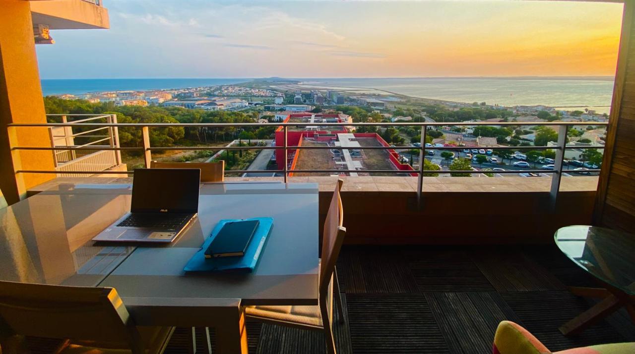 Ferienwohnung Luxueux T3 Piscine Et Vue Somptueuse Sète Exterior foto